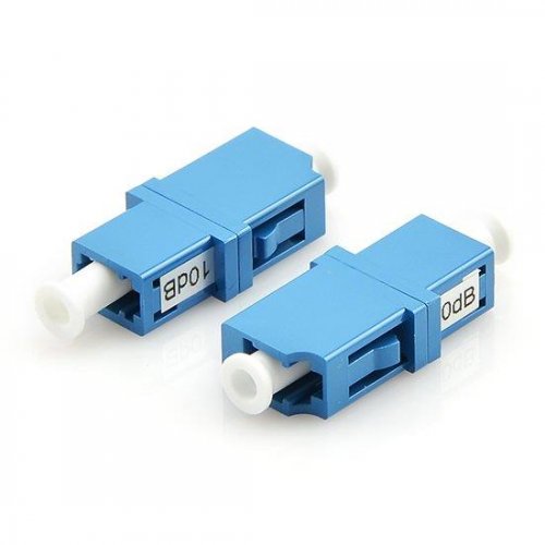 SC/APC Singlemode Fixed Flanged Fiber Optic Attenuator, Female to Female, 1~20dB Optional