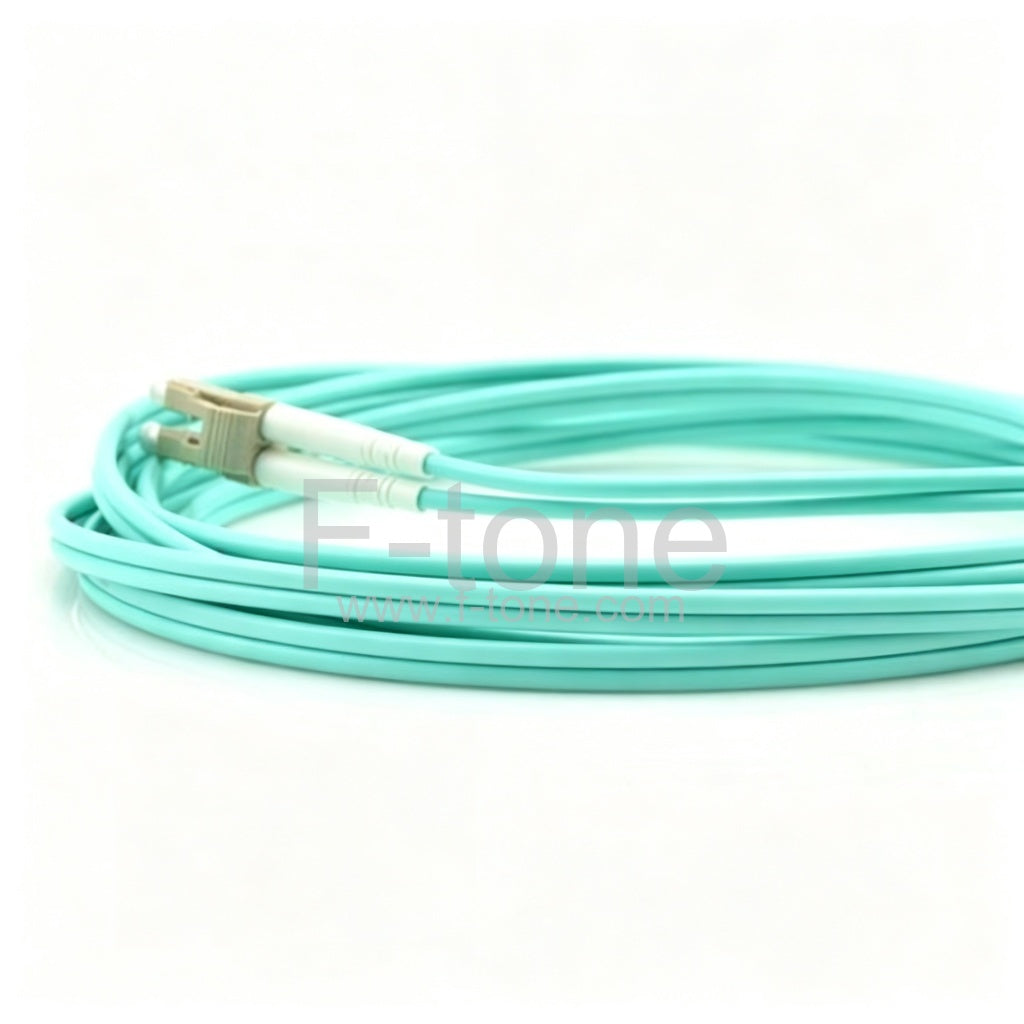 LC Duplex OM4 Multimode Fiber Patch Cable