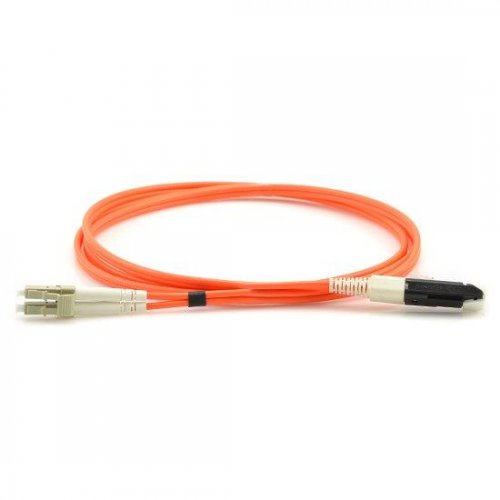 LC to FC Duplex OM1 Multimode Fiber Optic Patch Cable