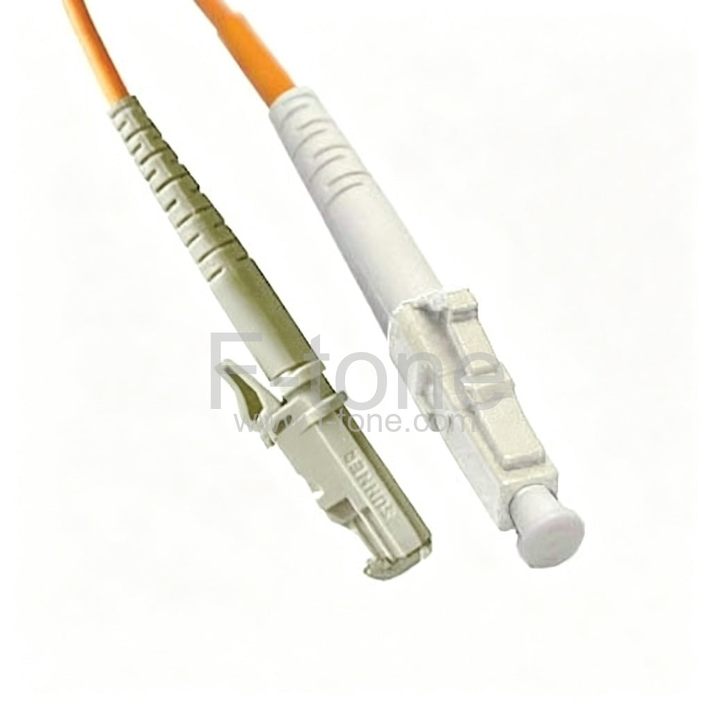 LC to E2000 Simplex OM1 Multimode Fiber Optic Patch Cable