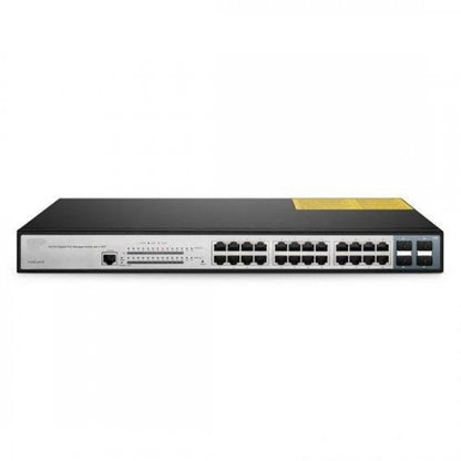 24-Port Gigabit PoE+ Managed Switch with 4 SFP, 400W