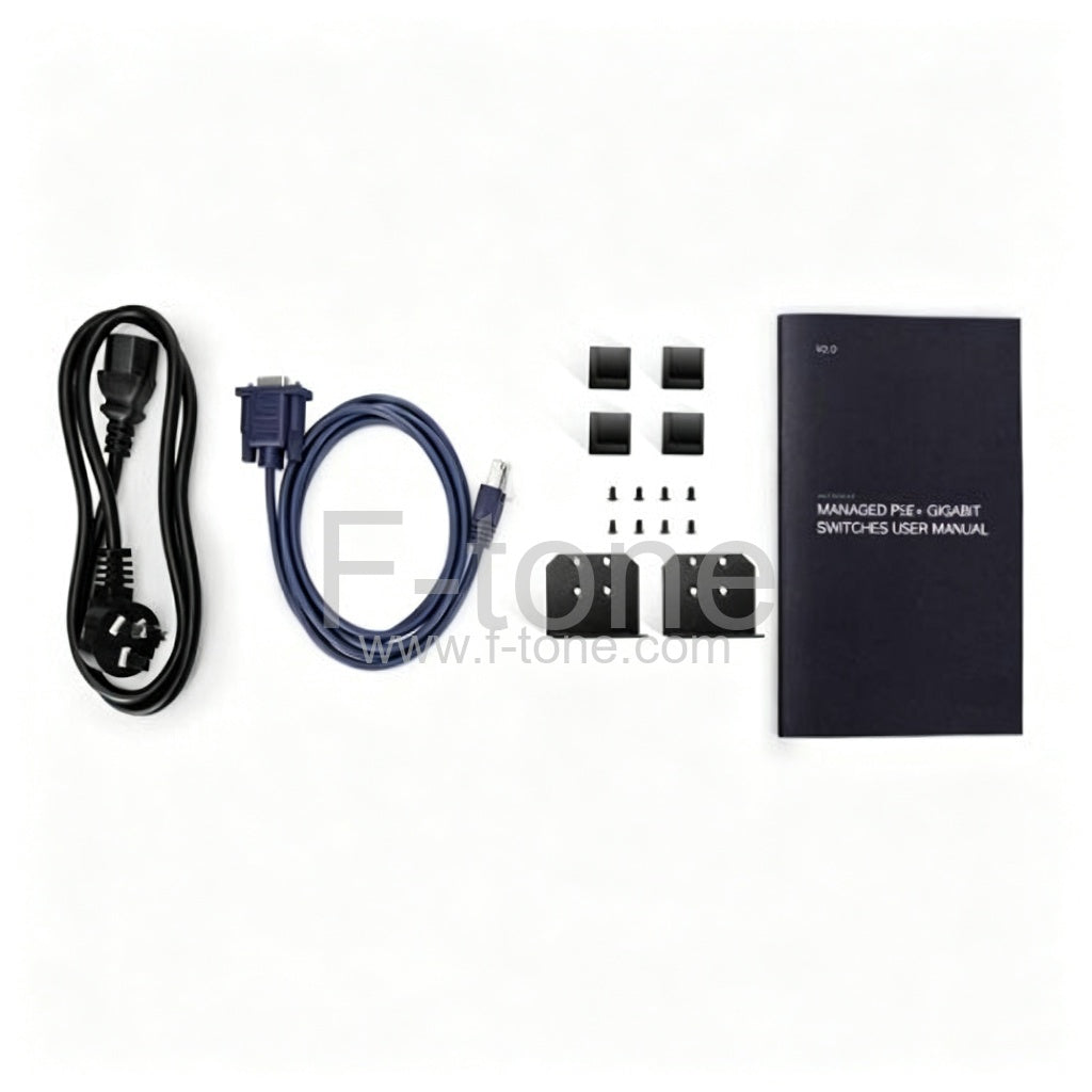 24-Port Gigabit PoE+ Managed Switch with 4 SFP, 400W