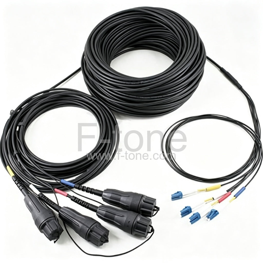 Customized Fullaxs-Fullaxs Duplex FTTA Fiber Patch Cable