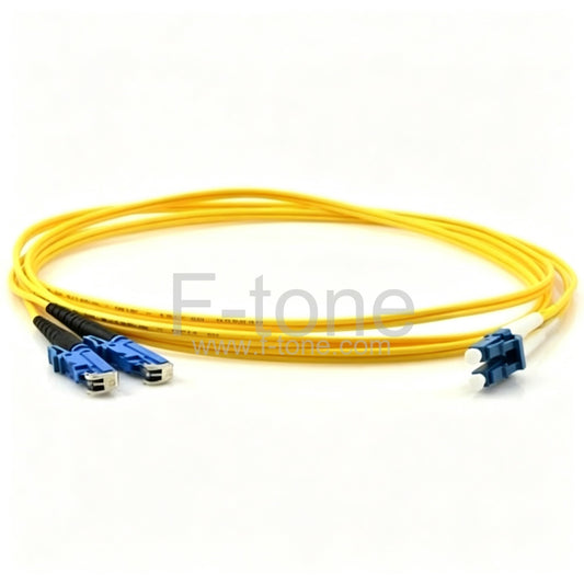 Custom VF45-SC 9/125um SM Duplex Fiber Patch Cable