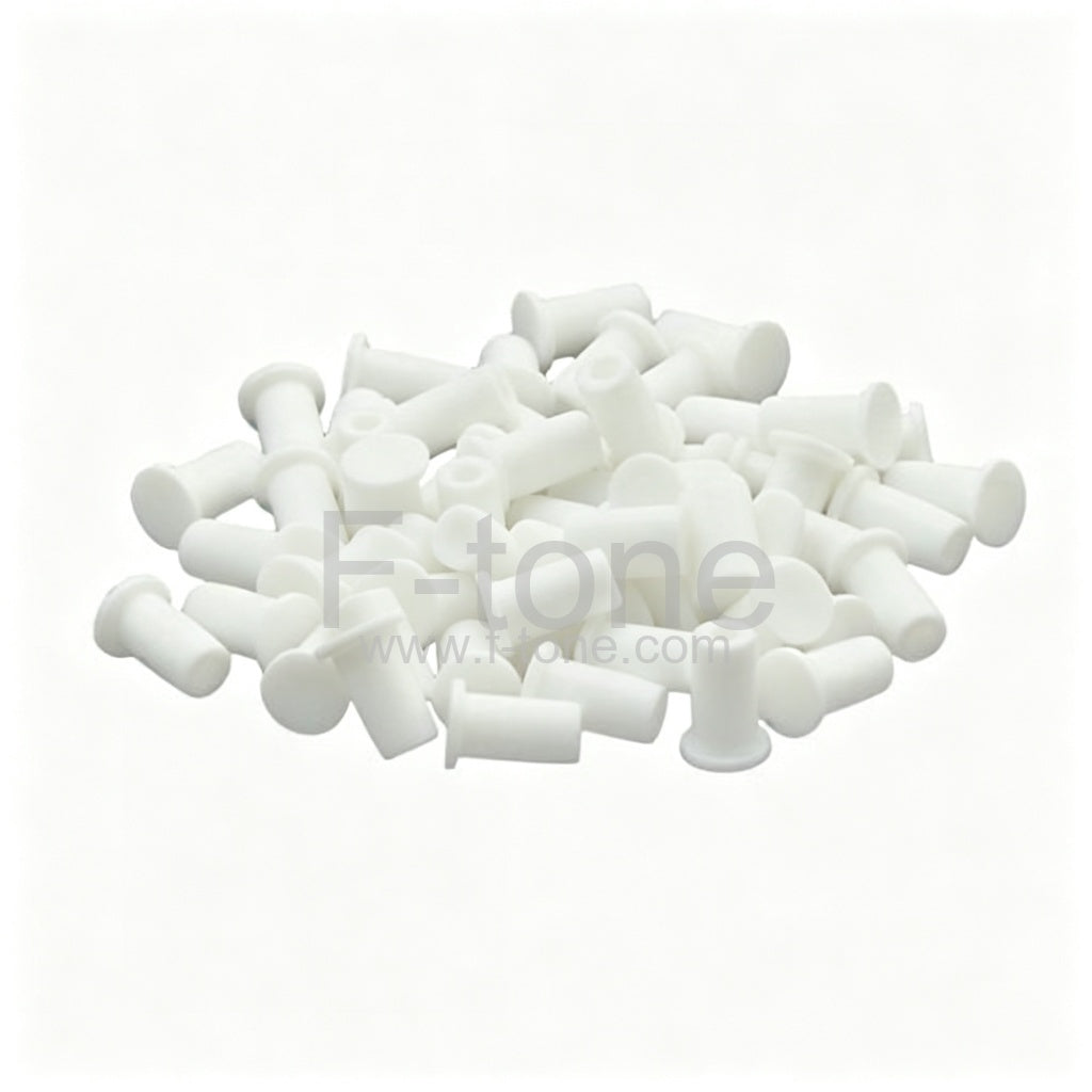LC Plastic Universal Dust Cap For 1.25mm Ferrules 100 Pcs/Pack, Red