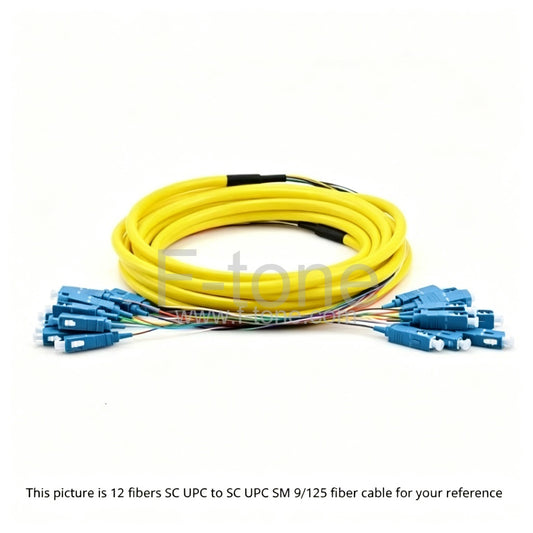 144 Fibers LC to LC SingleMode MultiFiber Pre-Terminated Fiber Trunk Cable
