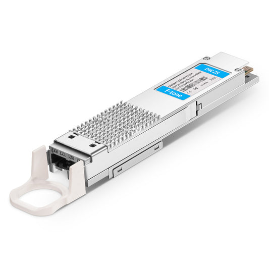 Cisco C13 C14 Compatible 100G DWDM QSFP28 PAM4 80km DOM CS SMF Fiber Transceiver