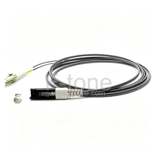 1m Volition VF45 to LC Duplex OM3 Fiber Patch Cable VF45-LC Fiber Cable