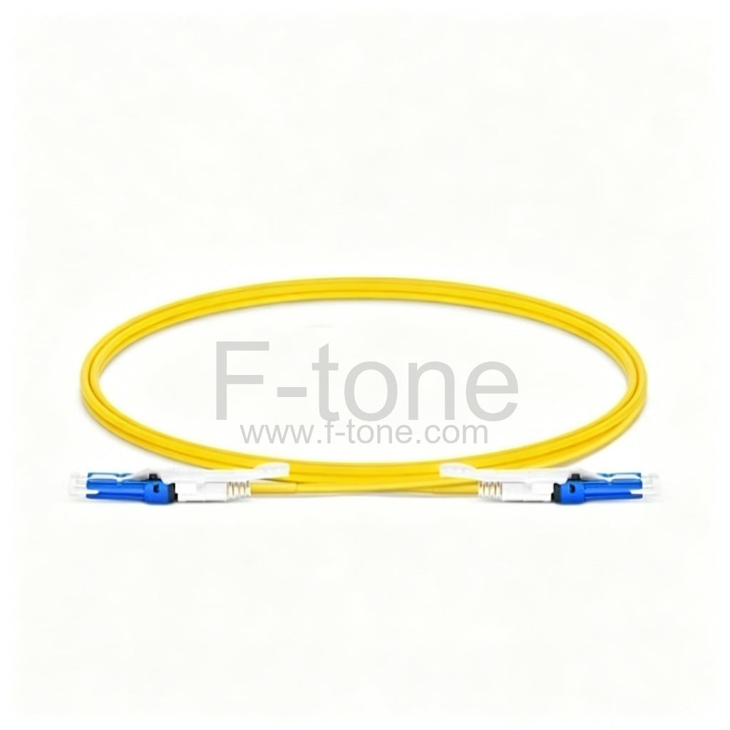 1m (3ft) CS™ UPC to CS™ UPC Duplex OS2 SingleMode PVC (OFNR) 2.0mm Fiber Patch Cable, for 200/400G Network
