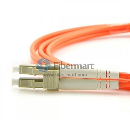 8m VF45-LC OM2 MM Duplex Fiber Patch Cable