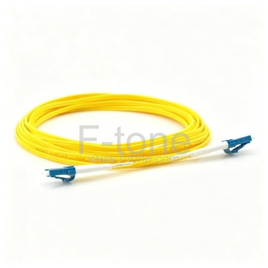LC UPC to LC UPC Duplex OS2 SingleMode G.657A2 Fiber Patch Cable