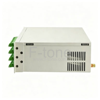 1x16 Optical Switch 1RU Rack Mount AC220V+DC48V Dual Power, RS232+RJ45 Control Port Optional