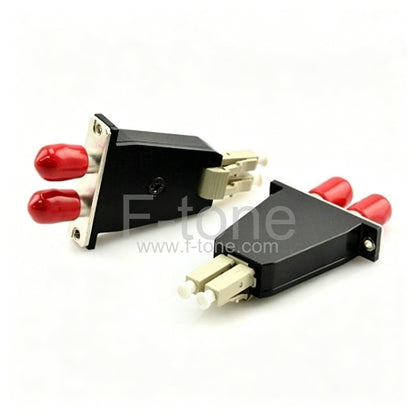 ST Female to SC Male Multimode Duplex Adapter Converter