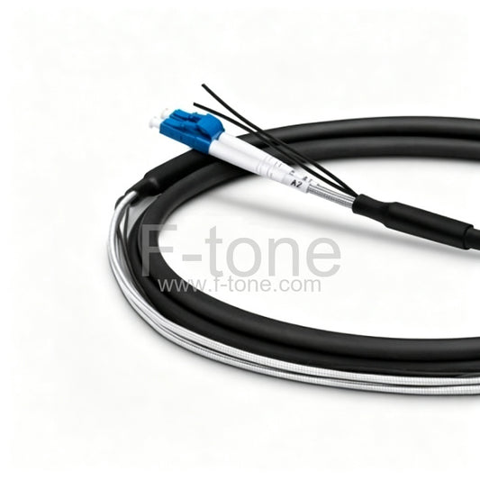 LC to SC Duplex OS2 Single Mode LSZH FTTA Outdoor Fiber Patch Cable OD 7.0mm Base Station
