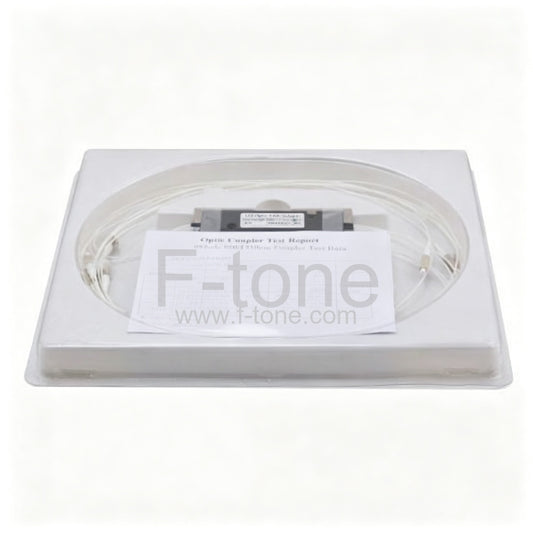 1x2 FBT Coupler Splitter OM4 Multimode Dual Window 900um Fiber Splitter