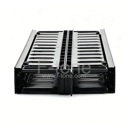 1U Plastic  Single-side Horizontal Cable Management Panel