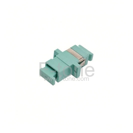 SC/UPC to SC/UPC Duplex OM3 Multimode Plastic Fiber Optic Adapter without Flange