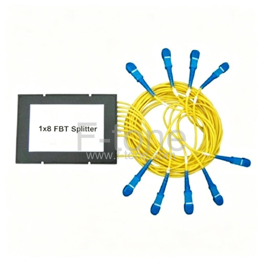 1x12 FBT Multimode Dual Window Fiber Splitter with ABS Box