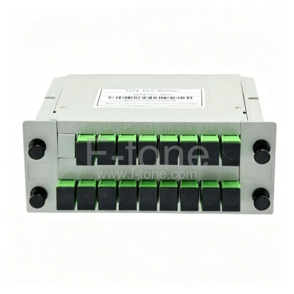 1x16 Fiber PLC Splitter Tray