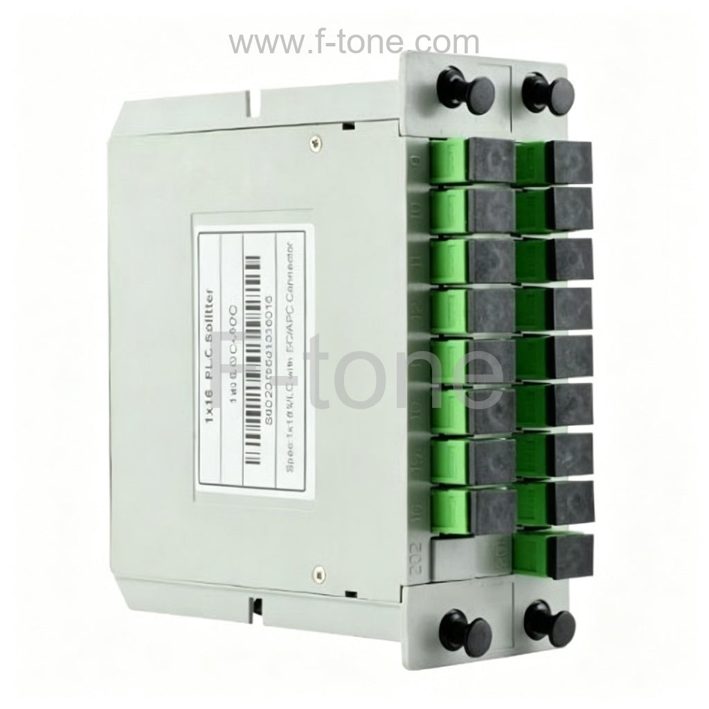 1x16 Fiber PLC Splitter with Fan-out Kits