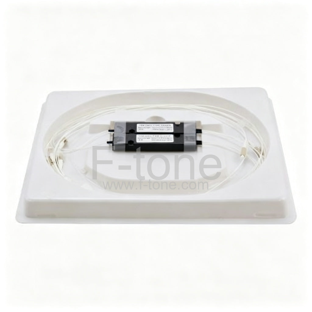 1x18 FBT Multimode Dual Window Fiber Splitter with ABS Box