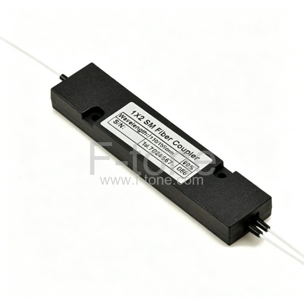 1x2 FBT OM3 Single Window Fiber Splitter with ABS Box