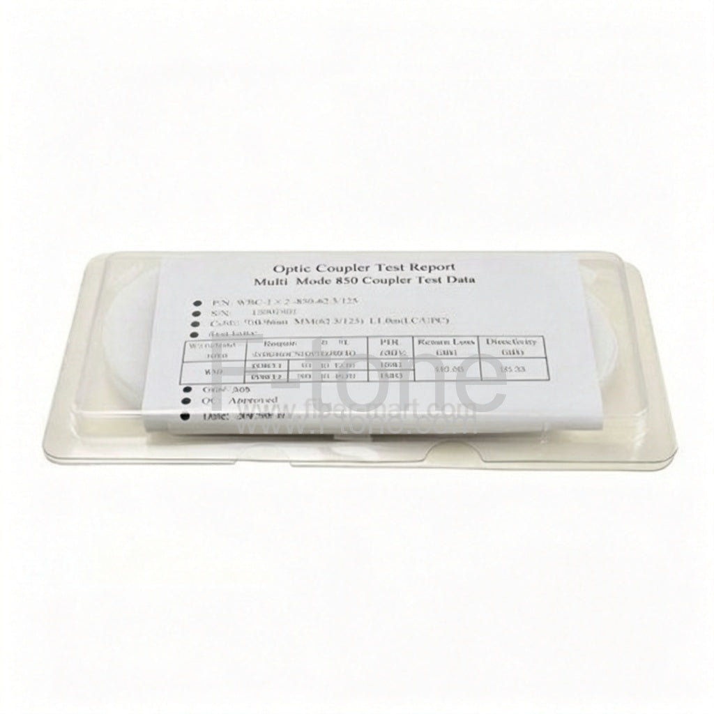1x2 FBT Splitter OM4 Single Window 900μm Fiber Splitter