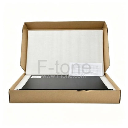 1x2 Fiber PLC Splitter with 1U 19 Rack Mount Metal Box