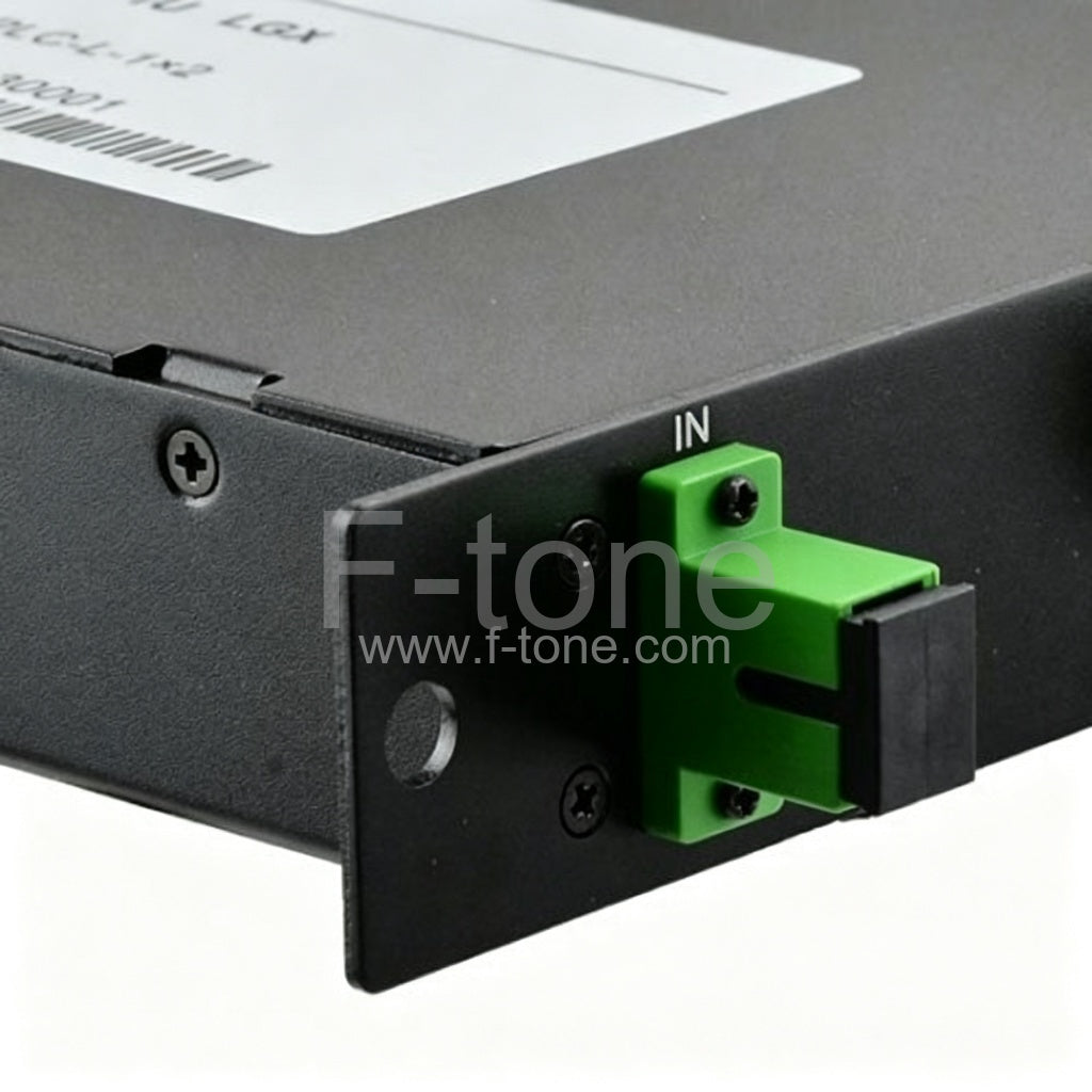 LGX Box PLC Splitter 1x2 Fiber Splitter