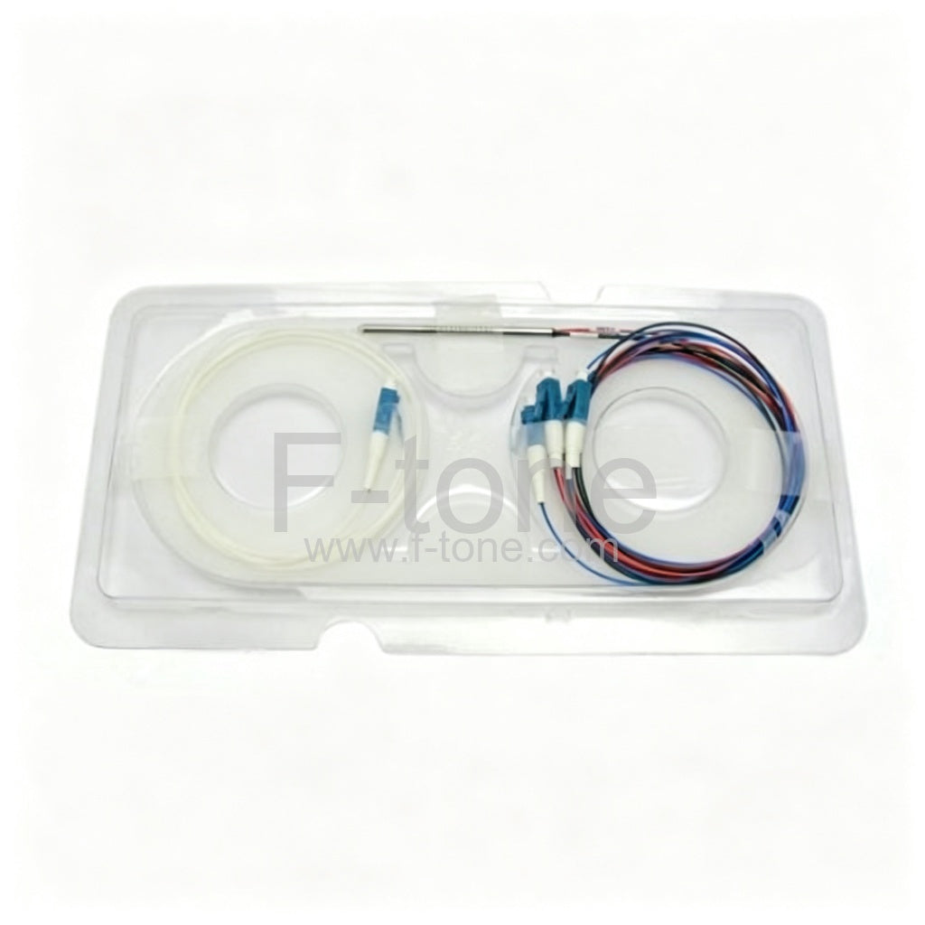 1x3 FBT OM4 Single Window 250μm Bare Fiber Splitter