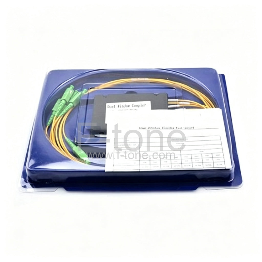 1x4 FBT Splitter Singlemode Three Window 900um Fiber Splitter