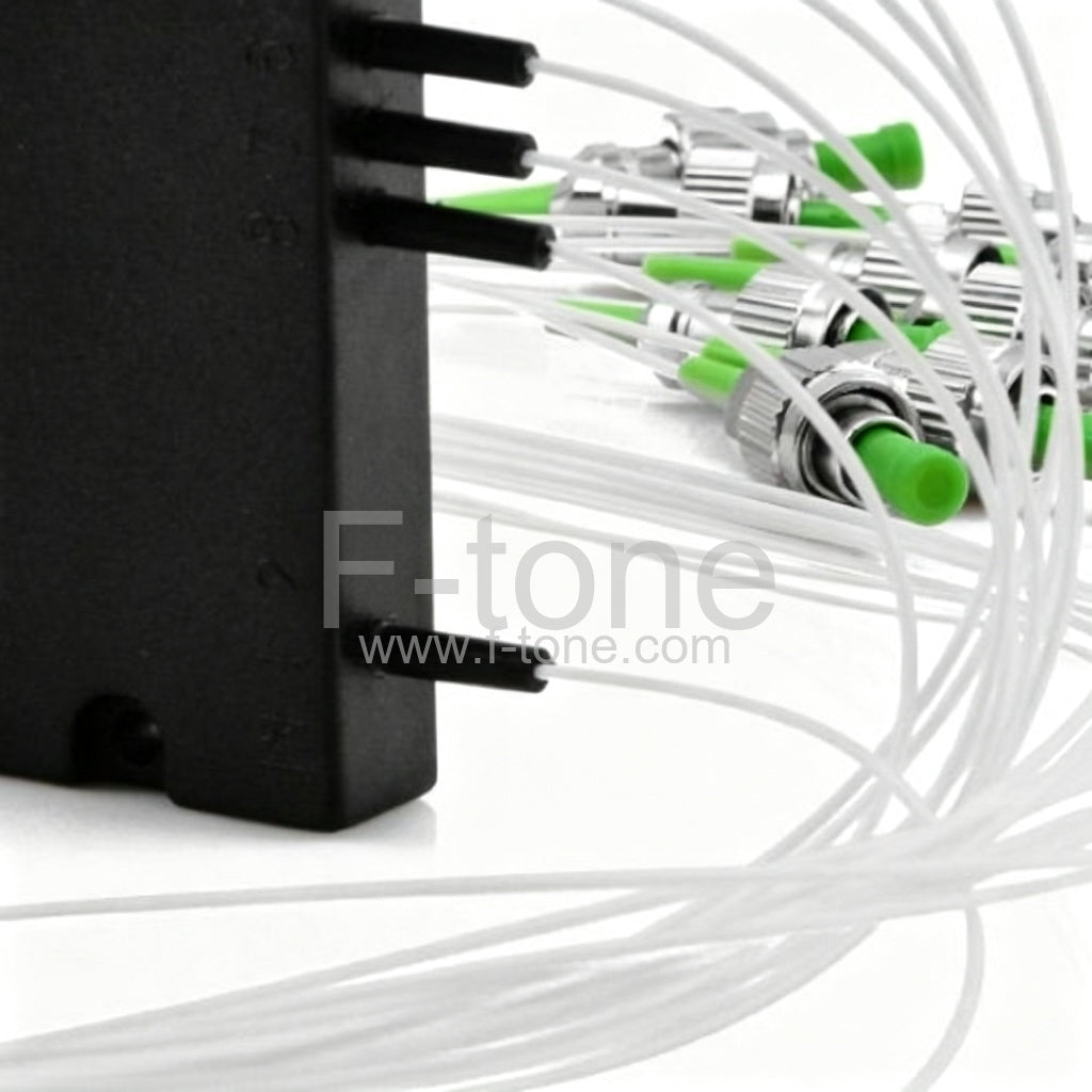 1x8 FBT Multimode Single Window Fiber Splitter with ABS Box
