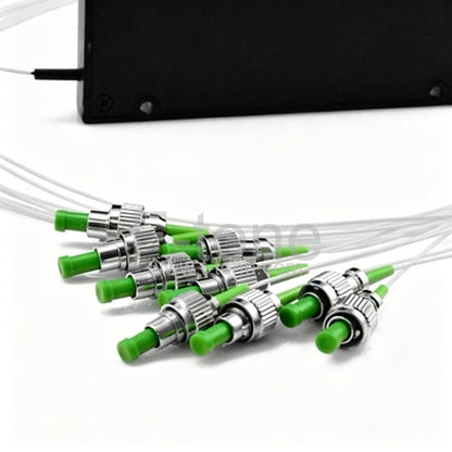 1x8 FBT Multimode Single Window Fiber Splitter with ABS Box