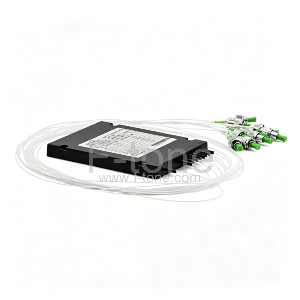 1x8 FBT Splitter Singlemode Single Window Fiber Splitter with ABS Box