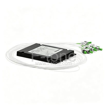 1x8 FBT Splitter Singlemode Single Window Fiber Splitter with ABS Box
