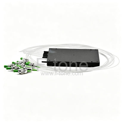 1x8 FBT Splitter Singlemode Single Window Fiber Splitter with ABS Box