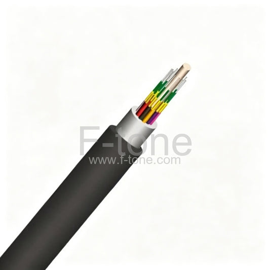2 Fibers OM2 Multimode Single-Armored Tight Buffered Water-proof Indoor Outdoor Cable
