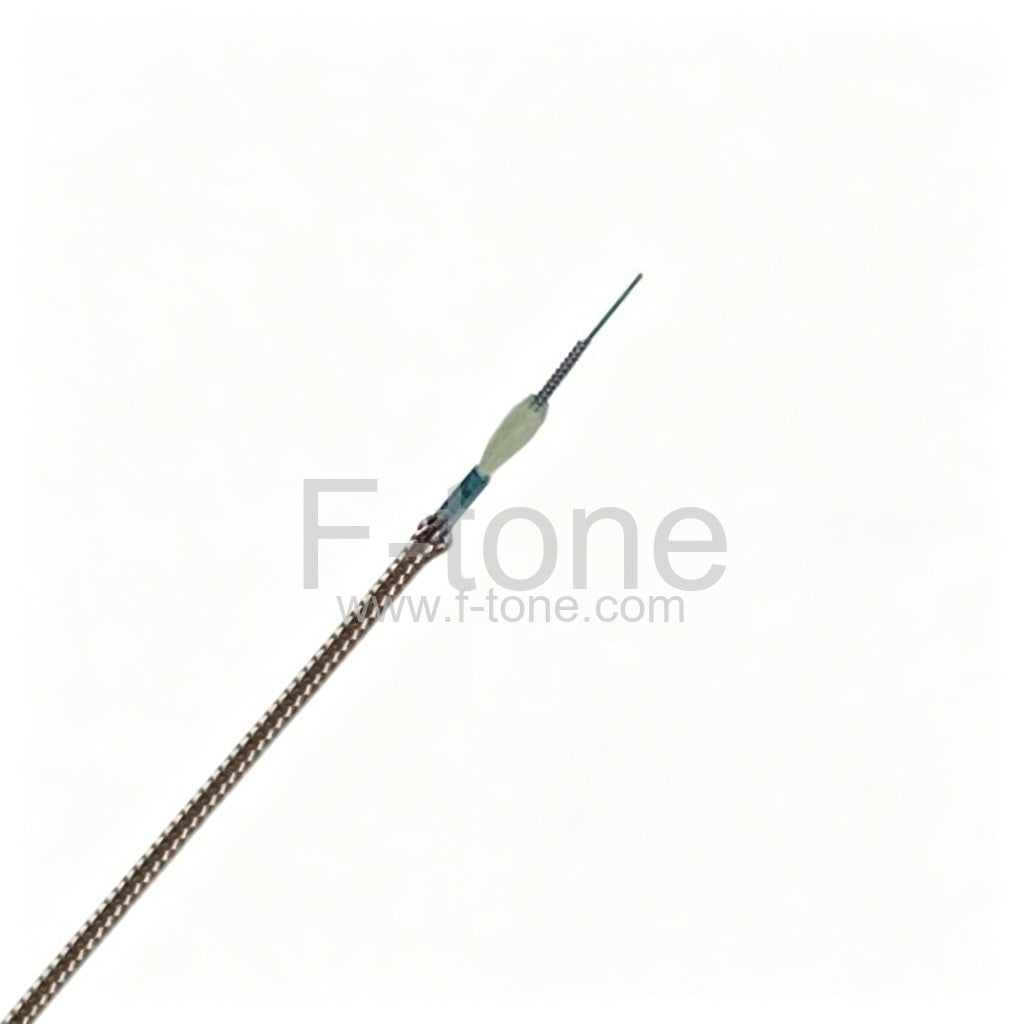 2 Fibers 62.5/125μm Multimode Copper Braid Flame Retardant Armored Sensor Cable