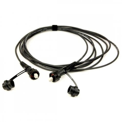24 Fibers IP67 MPO Singlemode Waterproof Fiber Patch Cable