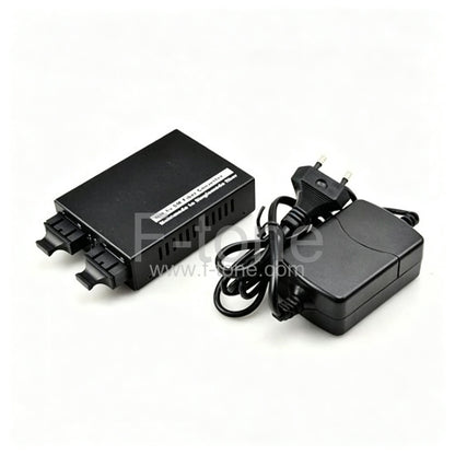 2km/120km 850nm/1310nm/1550DFB SFP Gig E SingleMode to Multimode Fiber Media Converter