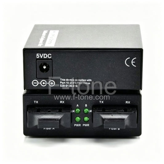2km/80km 850nm/1310nm/1550DFB SFP Gig E SingleMode to Multimode Fiber Media Converter