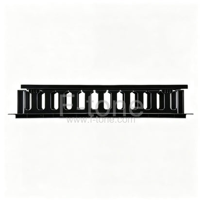 2U Single-side Horizontal Cable Management Panel with Plastic HHT-LXB
