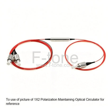 PM Circulator 2X2 1550nm Polarization Maintaining Circulator Slow Axis