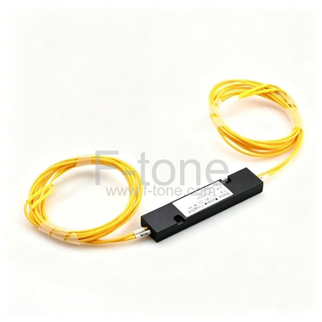 2x2 FBT Singlemode Three Window Fiber Splitter with ABS Box