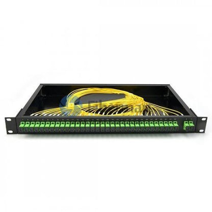 2x32 Fiber PLC Splitter with 2U LGX Metal Box