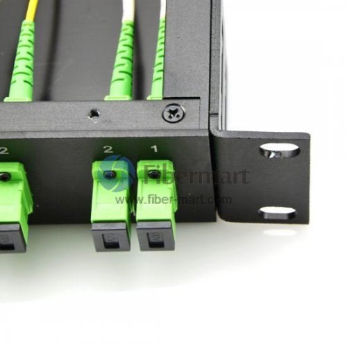 2x32 Fiber PLC Splitter with 2U LGX Metal Box