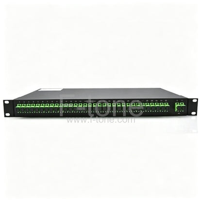 2x32 Fiber PLC Splitter with 2U LGX Metal Box