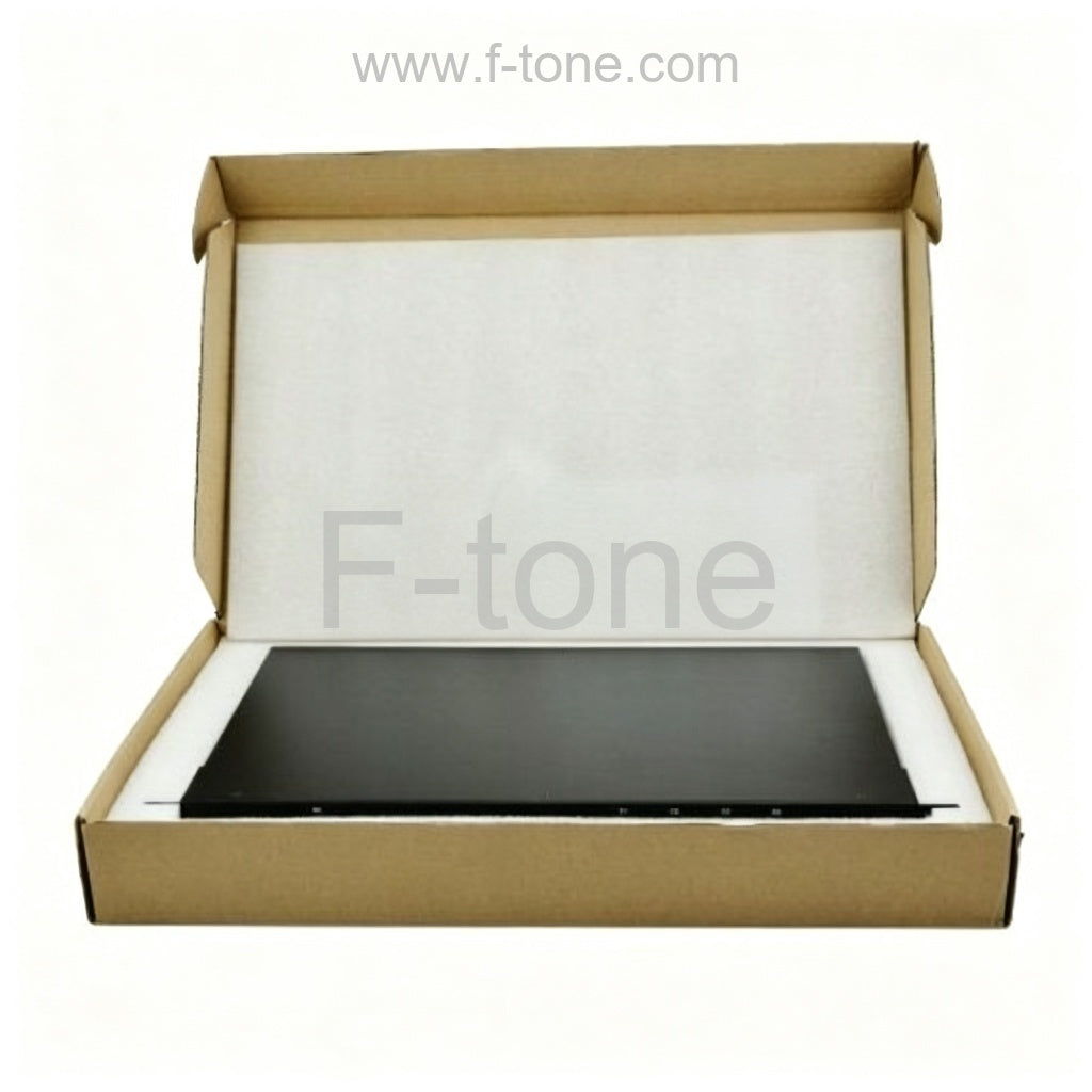 2x4 Fiber PLC Splitter with 1U 19 Rack Mount Metal Box