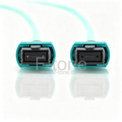 36 Fibers OM3 Multimode 12 Strands MPO Trunk Cable 3.0mm LSZH/Riser