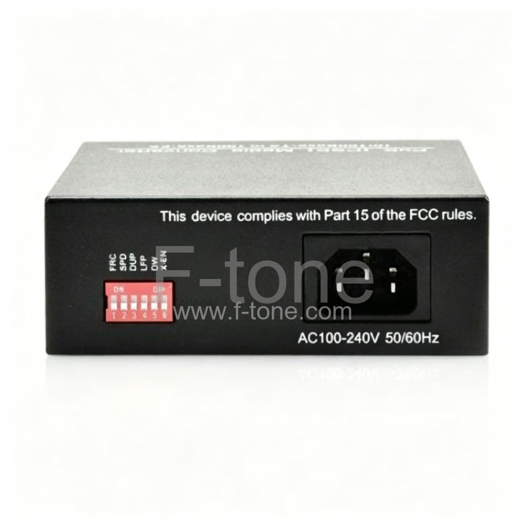 10/100/1000M Dual Fiber 850nm 550m Ethernet Fiber Media Converter